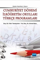 Nobel Cumhuriyet Dönemi İlköğretim Okulları Türkçe Programları - Fahri Temizyürek, Ahmet Balcı Nobel Akademi Yayınları