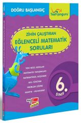 Dikkat Atölyesi 6. Sınıf Matematik Zihin Çalıştıran Eğlenceli Kanguru Soruları Dikkat Atölyesi Yayınları