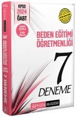 Pegem 2024 ÖABT Beden Eğitimi Öğretmenliği 7 Deneme Çözümlü Pegem Akademi Yayınları