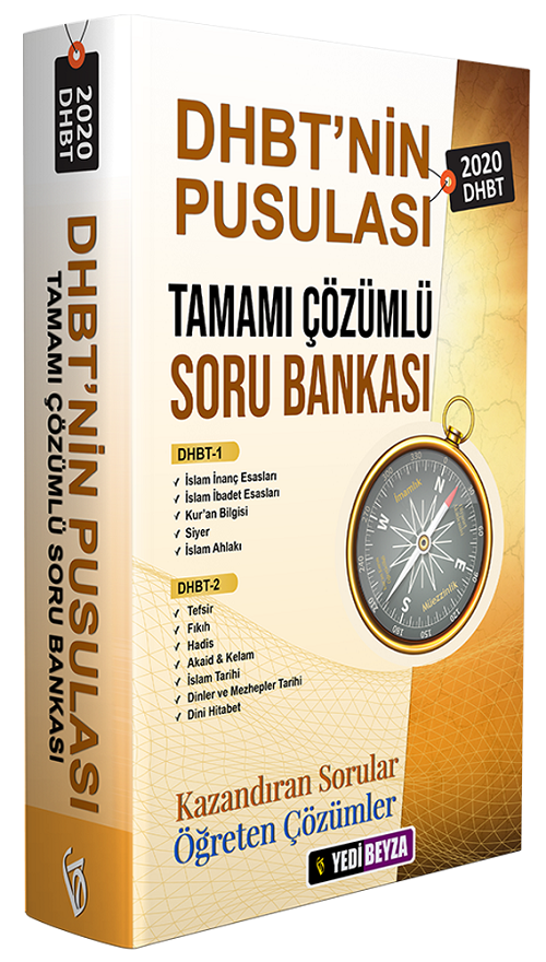 Yedibeyza 2020 DHBT nin Pusulası Soru Bankası Çözümlü Yedibeyza Yayınları