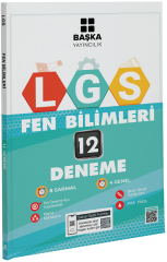 Başka 8. Sınıf LGS Fen Bilimleri 12 Deneme Başka Yayınları