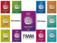 Şara Akademi 2025 ÖABT MEB-AGS Din Kültürü ve Ahlak Bilgisi Konu Anlatımlı Modüler Set - Rauf Şara Şara Akademi