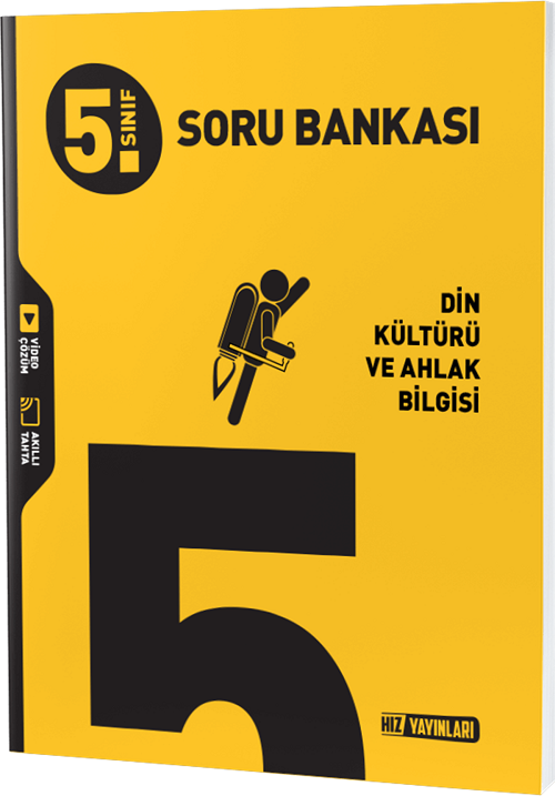 Hız Yayınları 5. Sınıf Din Kültürü ve Ahlak Bilgisi Soru Bankası Hız Yayınları