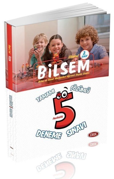 Data 2. Sınıf Bilsem 5 Deneme Sınavı Çözümlü Data Yayınları