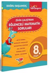 Dikkat Atölyesi 8. Sınıf Matematik Zihin Çalıştıran Eğlenceli Kanguru Soruları Dikkat Atölyesi Yayınları