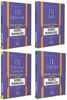 Data 11. Sınıf Sözel Protokol Beceri Temelli Soru Bankası Seti (4 Kitap) Data Yayınları