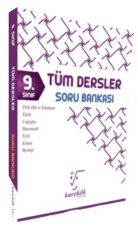 Karekök 9. Sınıf Tüm Dersler Soru Bankası Karekök Yayınları