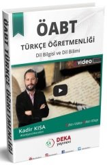 Deka Akademi ÖABT Türkçe Öğretmenliği Dil Bilgisi ve Dil Bilimi Ders Notu - Kadir Kısa Deka Akademi Yayınları