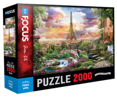 2000 Parça Puzzle - Paris Blue Focus Games