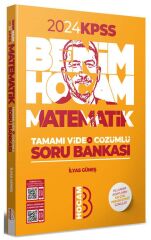 Benim Hocam 2024 KPSS Matematik Soru Bankası Çözümlü - İlyas Güneş Benim Hocam Yayınları