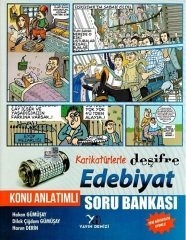 Yayın Denizi PRO YKS TYT AYT Edebiyat Karikatürlerle Deşifre Konu Anlatımlı Soru Bankası Yayın Denizi Yayınları