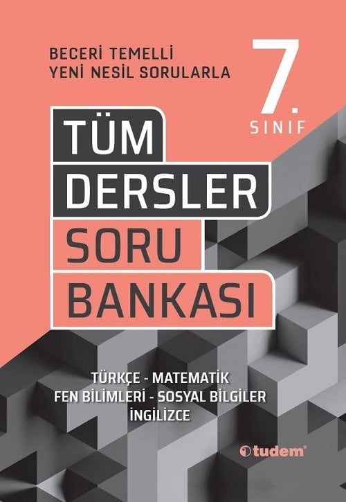 Tudem 7. Sınıf Tüm Dersler Beceri Temelli Soru Bankası Tudem Yayınları