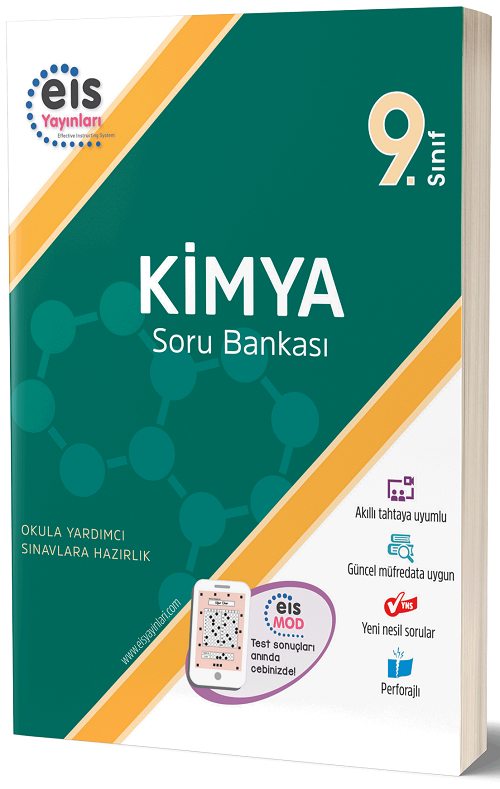 Eis Yayınları 9. Sınıf Kimya Soru Bankası Eis Yayınları