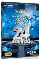 Sınav 10. Sınıf 24 Adımda Kimya Özel Konu Anlatımlı Soru Bankası Sınav Yayınları