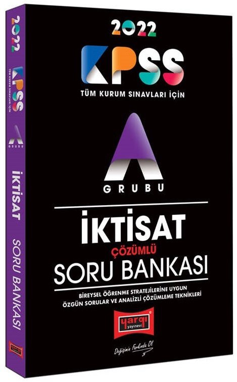 Yargı 2022 KPSS A Grubu İktisat Soru Bankası Çözümlü Yargı Yayınları