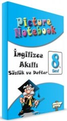 Sargın Picture Notebook 8. Sınıf İngilizce Akıllı Sözlük ve Defter Sargın Yayınları