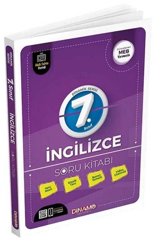 Dinamo 7. Sınıf İngilizce Dinamik Soru Bankası Dinamo Yayınları