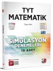 3D Yayınları YKS TYT Matematik Simülasyon 10 Deneme Video Çözümlü 3D Yayınları