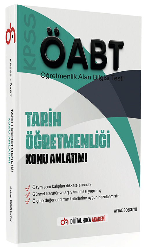 Dijital Hoca ÖABT Tarih Öğretmenliği Konu Anlatımı - Aytaç Bozkuyu Dijital Hoca Akademi