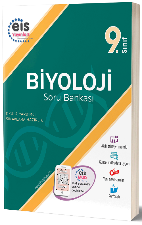 Eis Yayınları 9. Sınıf Biyoloji Soru Bankası Eis Yayınları