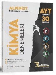 Rasyonel YKS AYT Kimya Alpinist Aşamalı 30 Deneme Rasyonel Yayınları