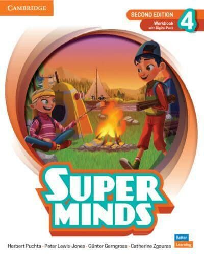 Cambridge Super Minds Level 4 Workbook with Digital Pack British English Cambridge Yayınları