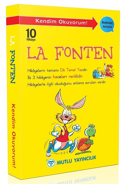 Mutlu 1. Sınıf La Fonten Hikayeleri 10 Kitap Set Mutlu Yayınları