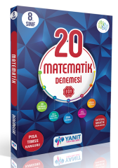 Yanıt 8. Sınıf Matematik 20 Deneme Video Çözümlü Yanıt Yayınları