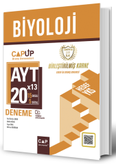 Çap Yayınları YKS AYT Biyoloji Birleştirilmiş Karne 20x13 UP Deneme Video Çözümlü Çap Yayınları