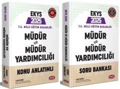 Data 2025 MEB EKYS Müdür ve Yardımcılığı Konu + Soru 2 li Set Data Yayınları