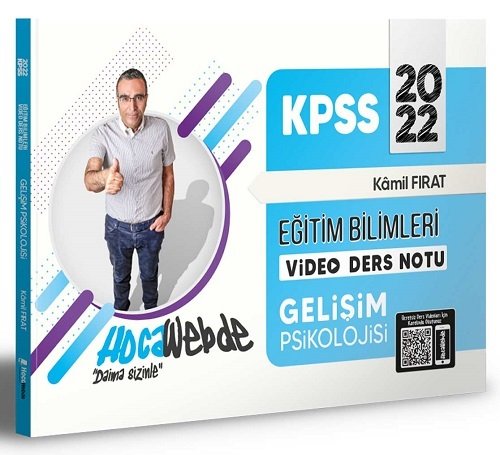 SÜPER FİYAT - HocaWebde 2022 KPSS Eğitim Bilimleri Gelişim Psikolojisi Video Ders Notu - Kamil Fırat HocaWebde Yayınları