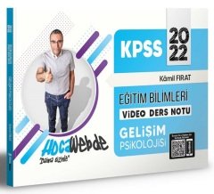 SÜPER FİYAT - HocaWebde 2022 KPSS Eğitim Bilimleri Gelişim Psikolojisi Video Ders Notu - Kamil Fırat HocaWebde Yayınları