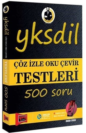 Yargı YKSDİL Çöz İzle Oku Çevir Testleri 500 Soru Bankası - Fuat Başkan Yargı Yayınları