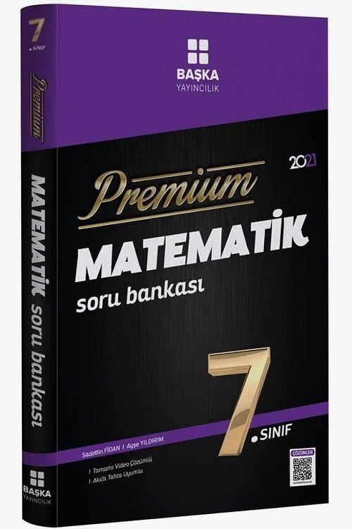 Başka 2021 7. Sınıf Matematik Premium Soru Bankası Başka Yayınları