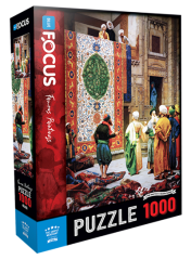 1000 Parça Puzzle - The Carpet Merchant Halı Tüccarı Blue Focus Games