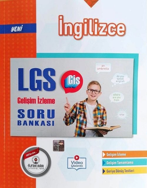 Özdebir 8. Sınıf LGS İngilizce GİS Soru Bankası Özdebir Yayınları