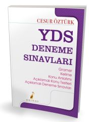 Pelikan YDS Deneme Sınavları - Cesur Öztürk Pelikan Yayınları