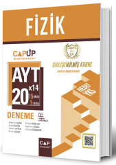 Çap Yayınları YKS AYT Fizik Birleştirilmiş Karne 20x14 UP Deneme Video Çözümlü Çap Yayınları