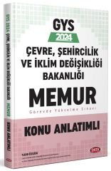 Data 2024 GYS Çevre, Şehircilik ve İklim Değişikliği Bakanlığı Memur Konu Anlatımlı Görevde Yükselme Data Yayınları