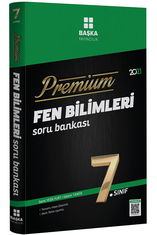 Başka 2021 7. Sınıf Fen Bilimleri Premium Soru Bankası Başka Yayınları