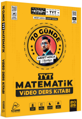 Mert Hoca 2025 YKS TYT 70 Günde Matematik Kampı Video Ders Kitabı Mert Hoca Yayınları