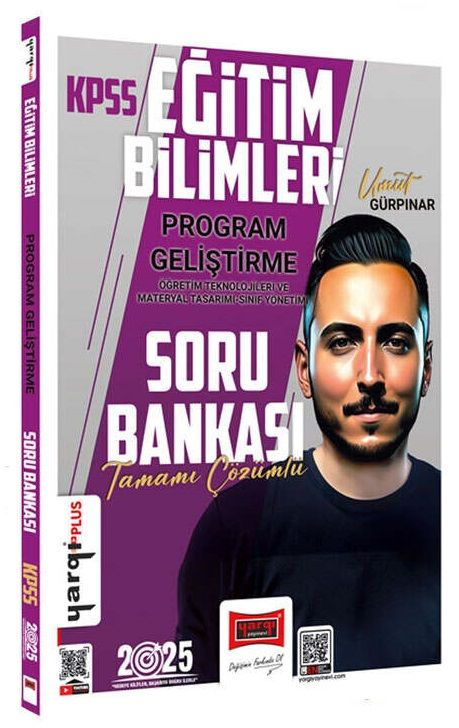 Yargı 2025 KPSS Eğitim Bilimleri Program Geliştirme Soru Bankası Çözümlü - Umut Gürpınar Yargı Yayınları