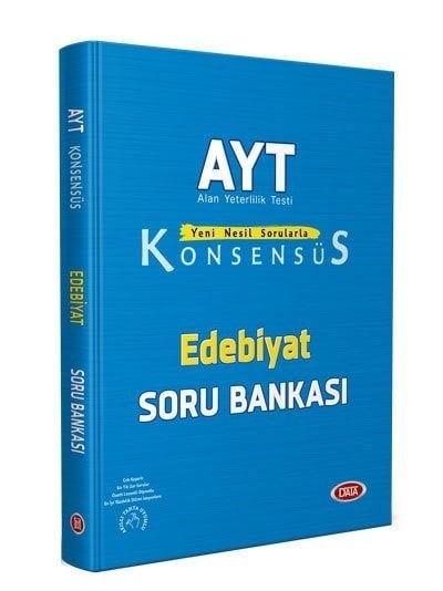 Data YKS AYT Edebiyat Konsensüs Soru Bankası Data Yayınları