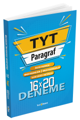 Tercih Akademi YKS TYT Paragraf 16x20 Deneme Tercih Akademi Yayınları