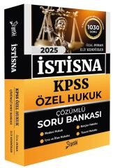 Yetki 2025 KPSS A Grubu Özel Hukuk İSTİSNA Soru Bankası Çözümlü - Özal Duran Yetki Yayıncılık