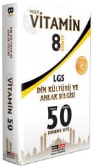 Dört Kalem 8. Sınıf LGS Din Kültürü ve Ahlak Bilgisi 50 Deneme Çözümlü Dört Kalem Yayınları