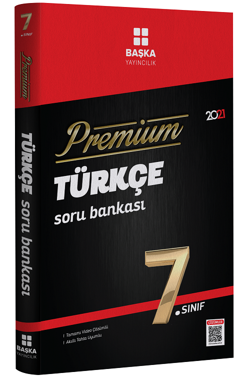 Başka 2021 7. Sınıf Türkçe Premium Soru Bankası Başka Yayınları