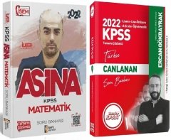 SÜPER FİYAT - İsem + Hangi KPSS 2022 KPSS Matematik+Türkçe Aşina Soru 2 li Set İsem + Hangi KPSS Yayınları