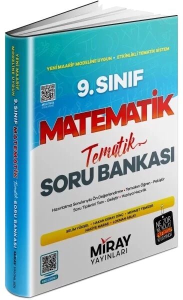 Miray 9. Sınıf Matematik Tematik Soru Bankası Miray Yayınları