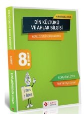 SÜPER FİYAT - Sonuç 8. Sınıf Din Kültürü ve Ahlak Bilgisi Konu Özetli Soru Bankası Seti Sonuç Yayınları